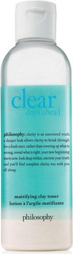 Clear Days Ahead Mattifying Clay Toner