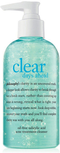 Clear Days Ahead Oil-Free Salicylic Acid Acne Treatment Cleanser
