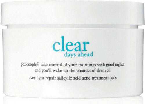 Philosophy Clear Days Ahead Overnight Repair Salicylic Treatment Pads