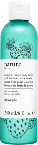 Nature In A Jar Cream-To-Water Body Lotion With Cactus Fruit Extract