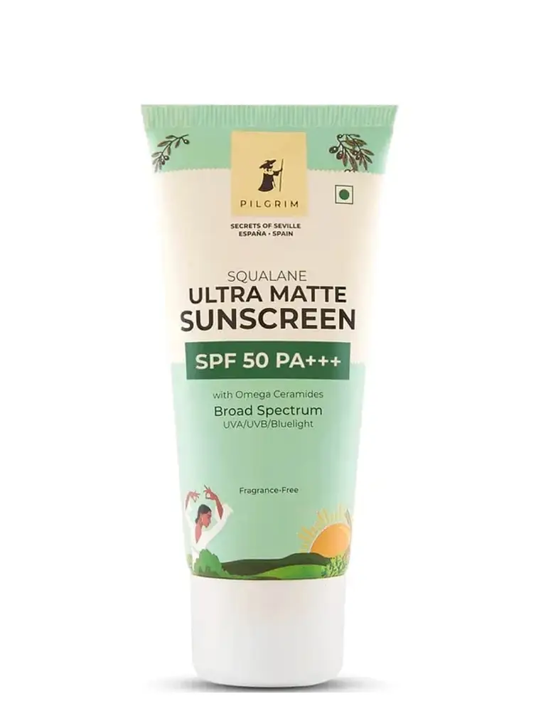 Pilgrim Squalane Ultra Matte Sunscreen SPF 50 PA+++