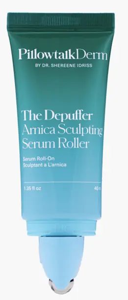 The Depuffer Arnica Roll-On Serum for Redness and Puffiness