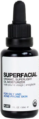 Superfacial Organic, Superlight Oil Moisturizer