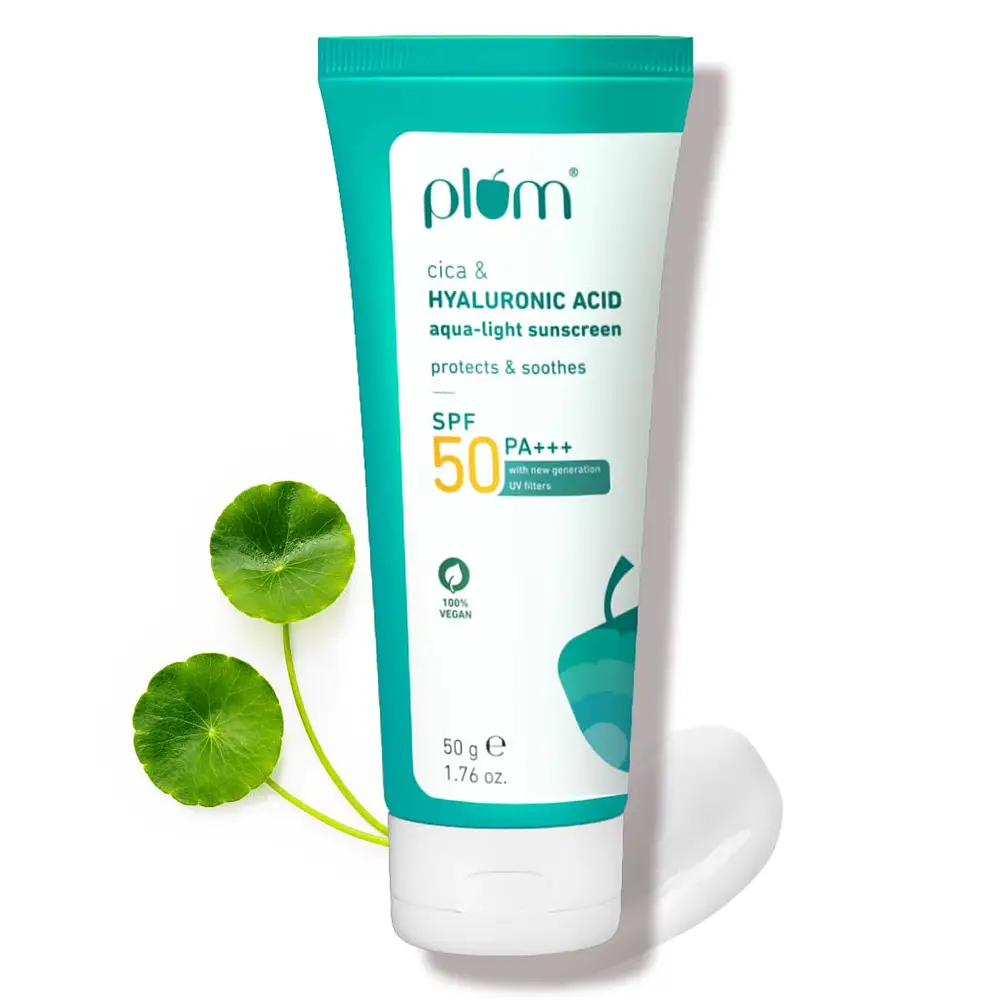 Plum Goodness Cica & Hyaluronic Acid SPF 50 PA+++ Sunscreen