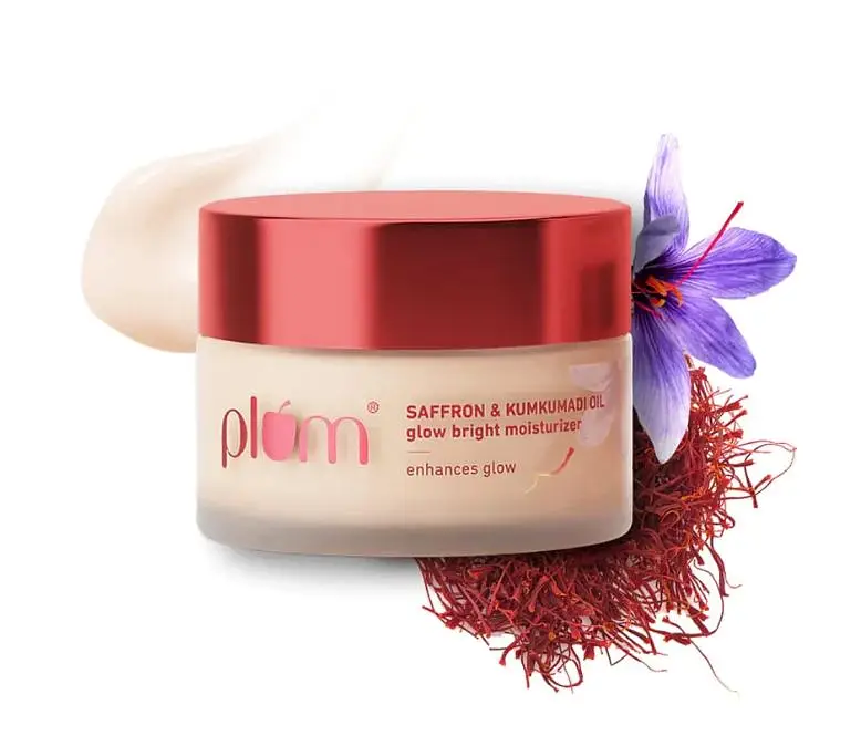 Plum Goodness Saffron & Kumkumadi Oil Glow Bright Moisturizer