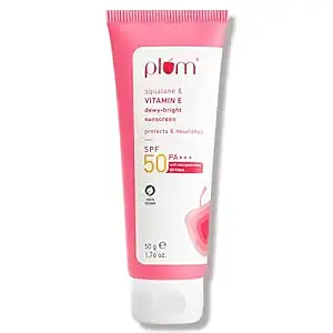 Plum Goodness Squalane & Vitamin E SPF 50 PA+++ Dewy-Bright Sunscreen