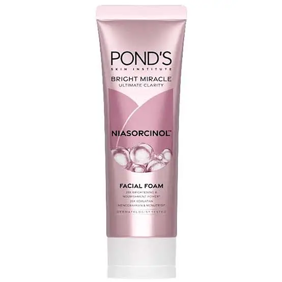 Pond's Bright Miracle Ultimate Clarity Niasorcinol Facial Foam 