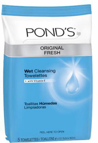 Pond's MoistureClean Towelettes Original Fresh