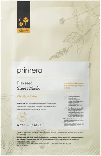 Flaxseed Sheet Mask Clarifying