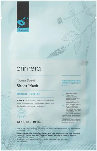 Lotus Seed Sheet Mask Hydrating