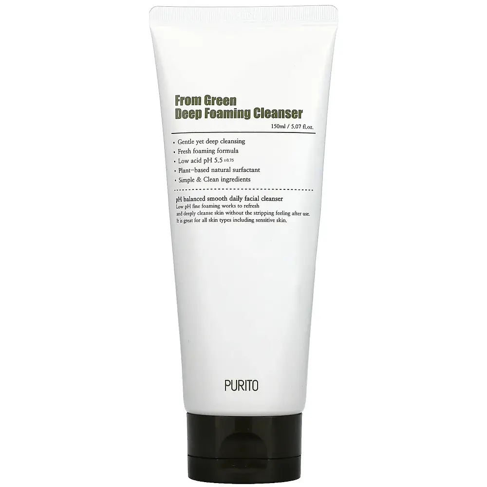 From Green Deep Foaming Cleanser