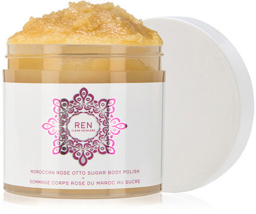 REN Clean Skincare Moroccan Rose Otto Sugar Body Polish