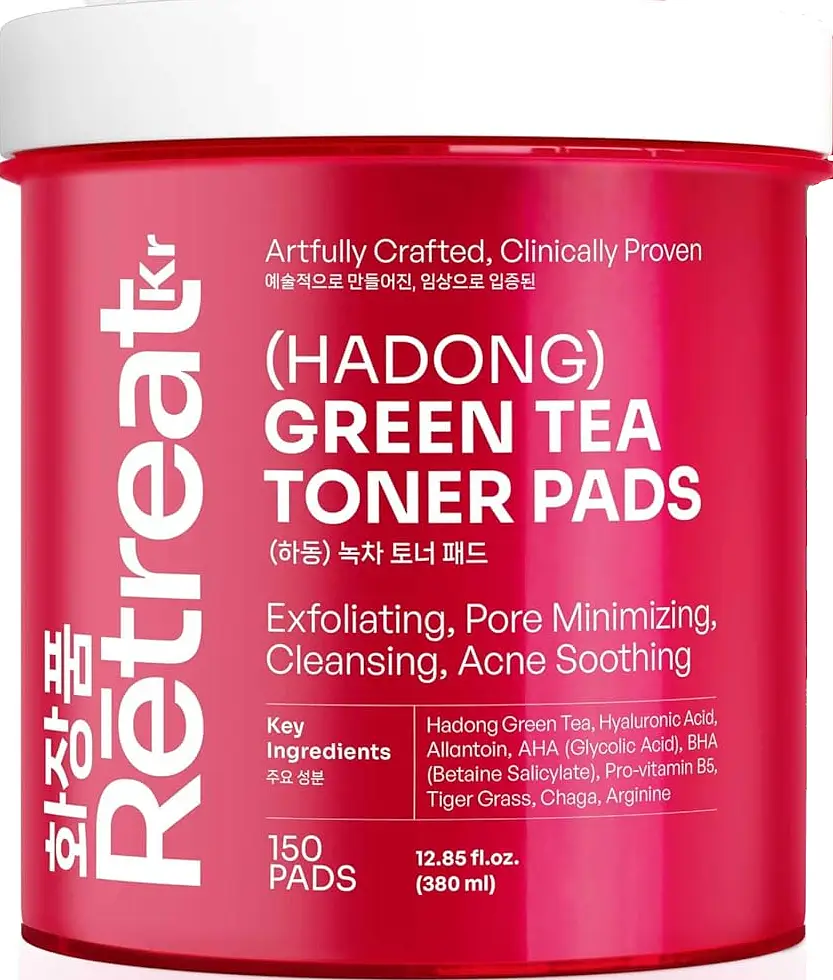 (Hadong) Green Tea Toner Pads