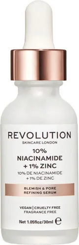 Revolution Skincare Blemish and Pore Refining Serum 10% Niacinaminde + 1% Zinc
