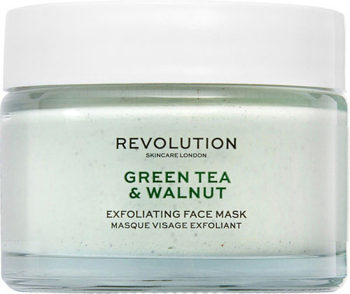 Green Tea & Walnut Exfoliating Face Mask