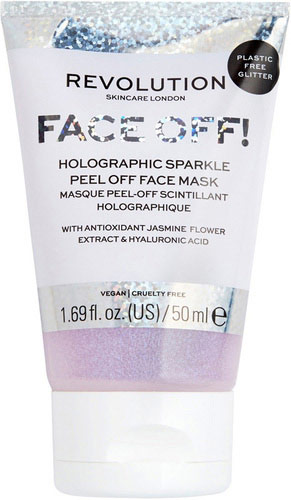 Revolution Skincare Holographic Glitter Face Off Mask