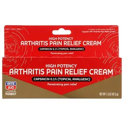 High Potency Arthritis Pain Relief Cream