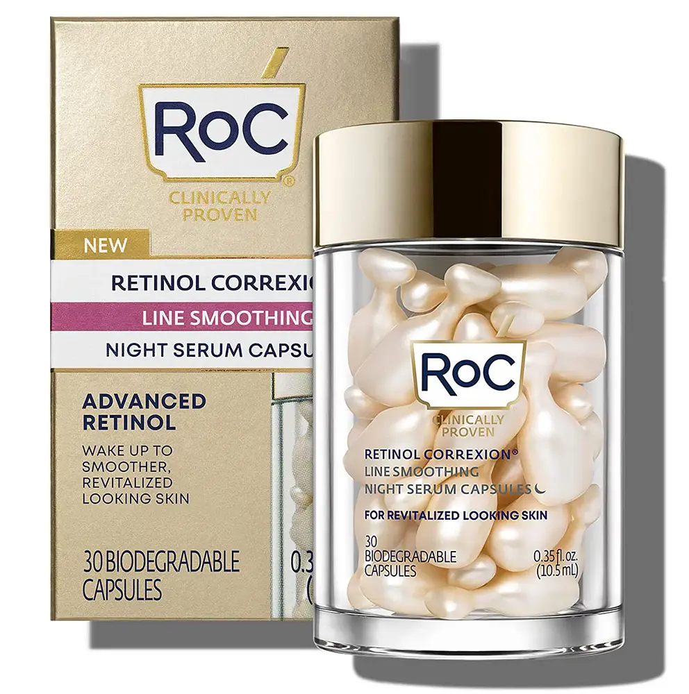 Retinol Correxion Line Smoothing Night Serum Capsules