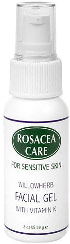 Rosacea Care Willowherb Facial Gel with Vitamin K