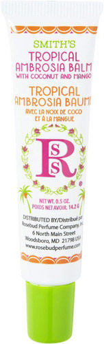 Rosebud Perfume Co. Tropical Ambrosia Balm with Coconut and Mango Tube