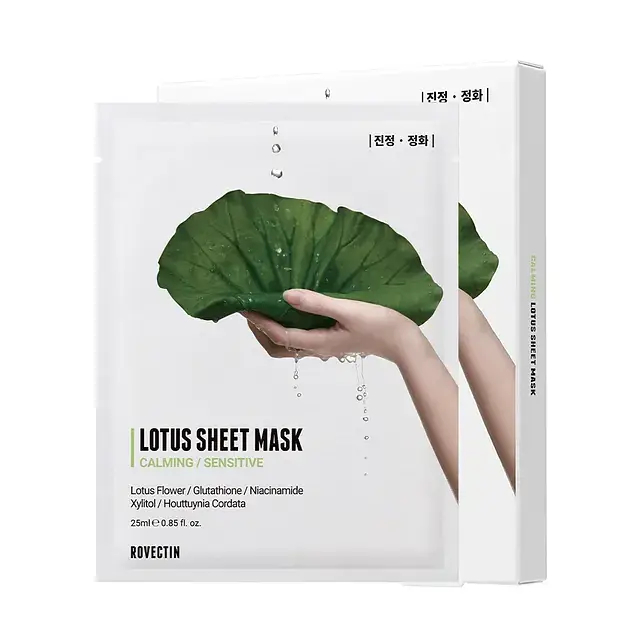 rovectin Calming Sensitive Lotus Sheet Mask