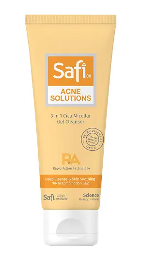 Acne Solutions 3 in 1 Cica Micellar Gel Cleanser