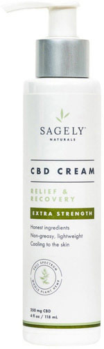 Sagely Naturals Relief & Recovery Extra Strength CBD Cream