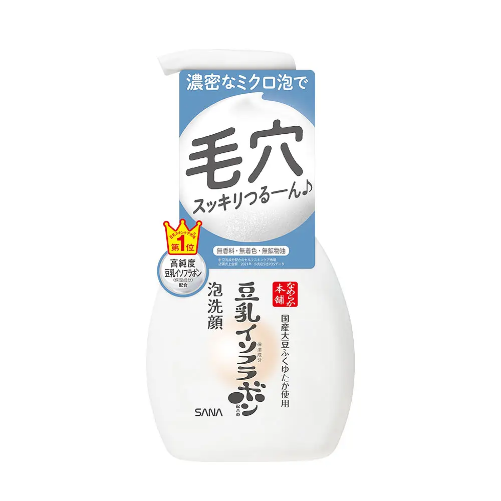 Nameraka Honpo Soy Milk Moisture Foam Face Wash NC