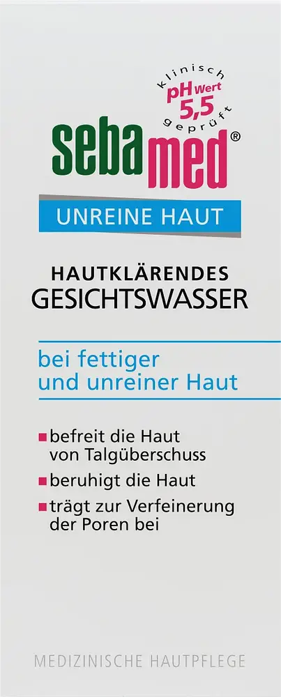 Hautklarendes Gesichtswasser