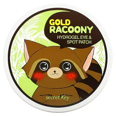 Gold Racoony Hydrogel Eye & Spot Patch