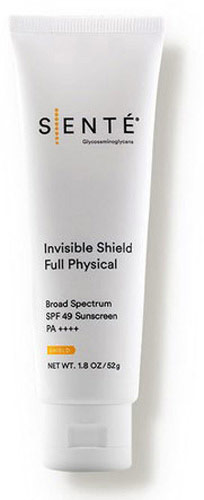 Sente Invisible Shield Full Physical SPF 49 Untinted