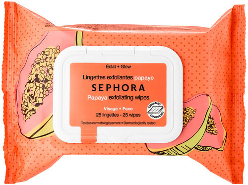 SEPHORA COLLECTION Exfoilating Wipes - Papaya - Glow