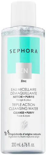 SEPHORA COLLECTION Triple Action Cleansing Water Cleanse + Purify