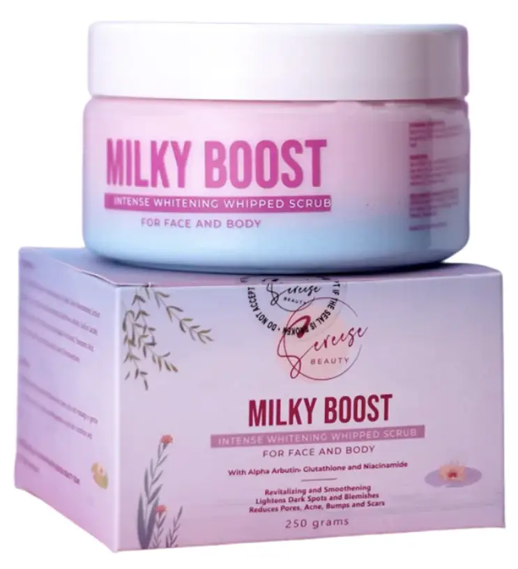 Milky Boost Intense Whitening Whipped Scrub