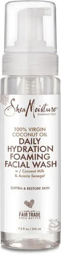 SheaMoisture 100% Virgin Coconut Oil Daily Hydration Foaming Facial Wash