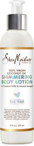 100% Virgin Coconut Oil Shimmering Body Lotion