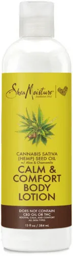 Cannabis Sativa (Hemp) Seed Oil Calm & Comfort Body Lotion