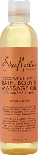 SheaMoisture Coconut & Hibiscus Bath Body & Massage Oil