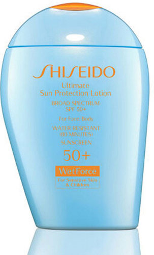 Ultimate Sun Protection Lotion WetForce for Sensitive Skin and Children SPF 50+ Sunscreen