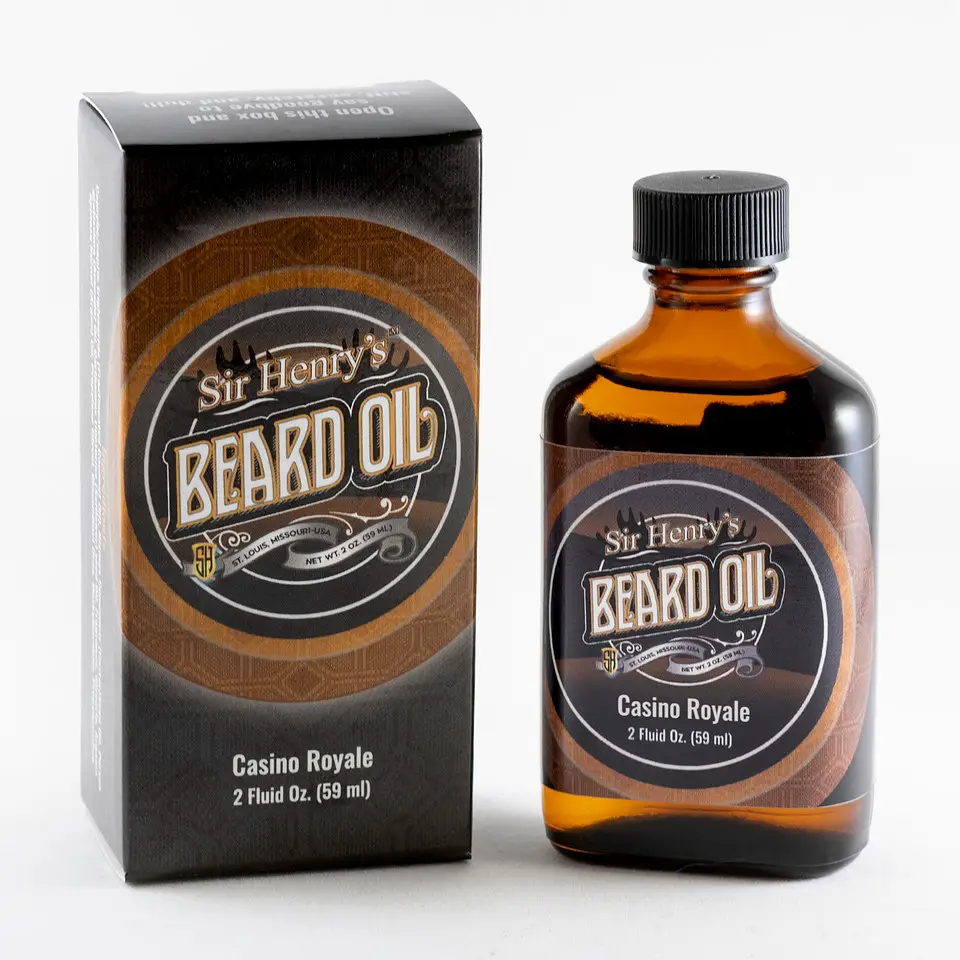 Sir Henry's Beard & Pre-Shave Oil Casino Royale Lavender Oakmoss Vanilla