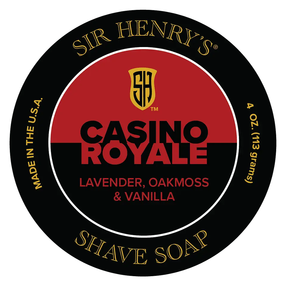 Shave Soap Casino Royale Lavender Oakmoss Vanilla