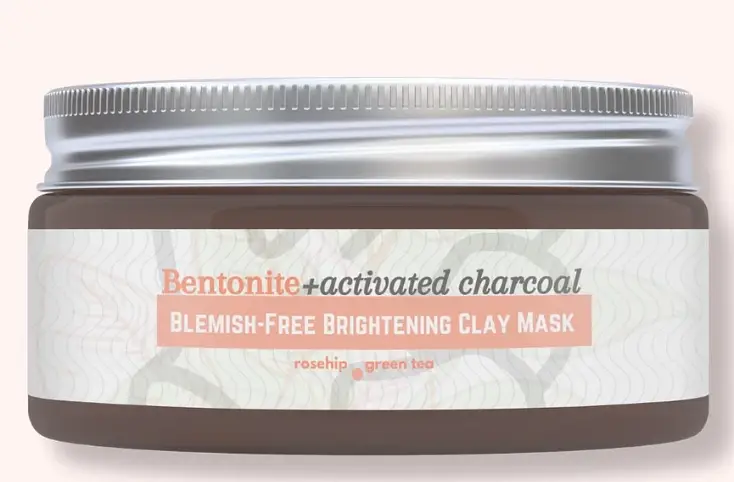 Skin Hero Bentonite + Activated Charcoal Blemish Free Brightening Clay Mask