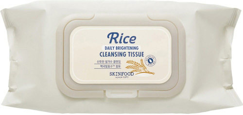 Skinfood Rice Brightening Facial Cleansing Tissues