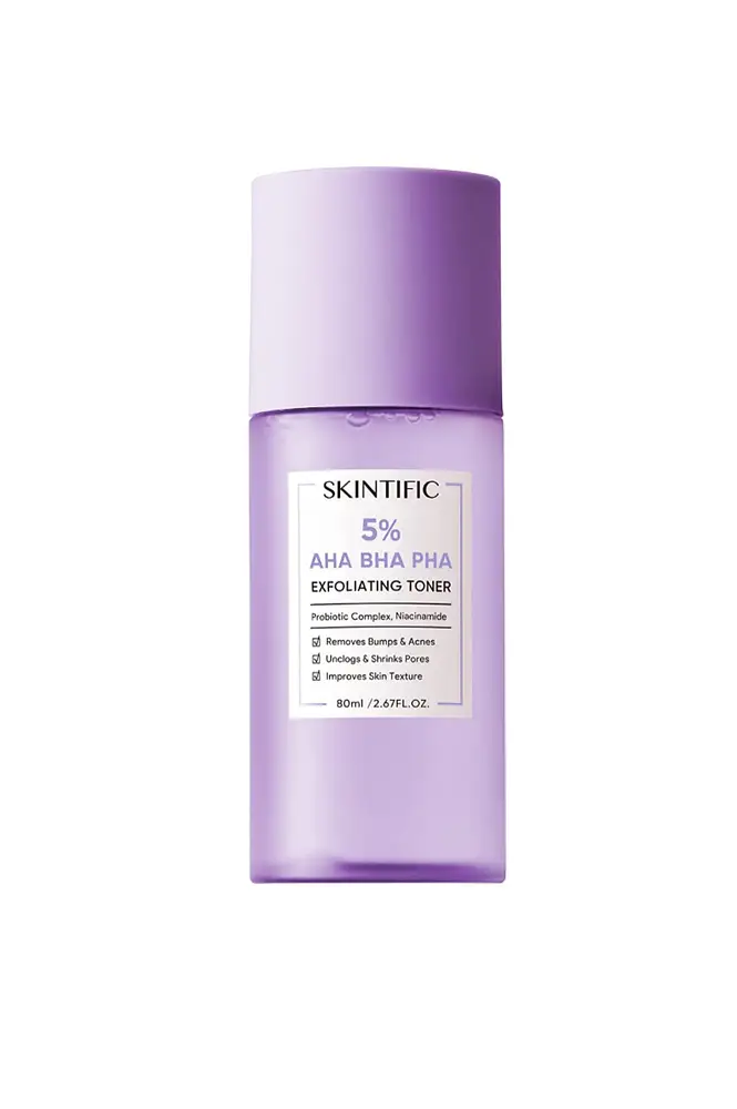 5% AHA BHA PHA Exfoliating Toner