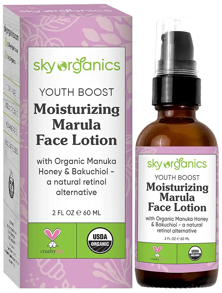 Sky Organics Youth Boost Moisturizing Marula Face Lotion