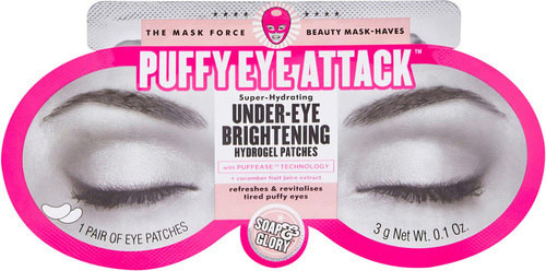 Puffy Eye Attack Super-Hydrating Under-Eye Brightening Hydrogel Patches