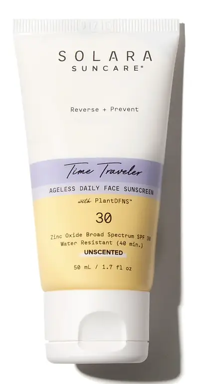 Solara Suncare Time Traveler Active Wear Peptide Face Moisturizer SPF 30 - Sport