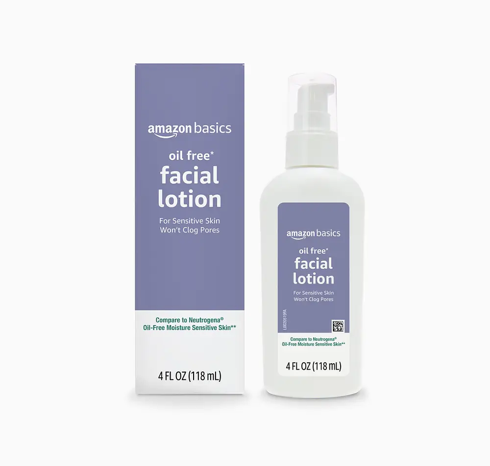 Amazon Basics Oil Free Facial Lotion