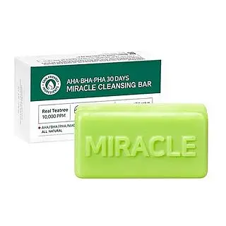 AHA, BHA, PHA 30 Days Miracle Cleansing Bar