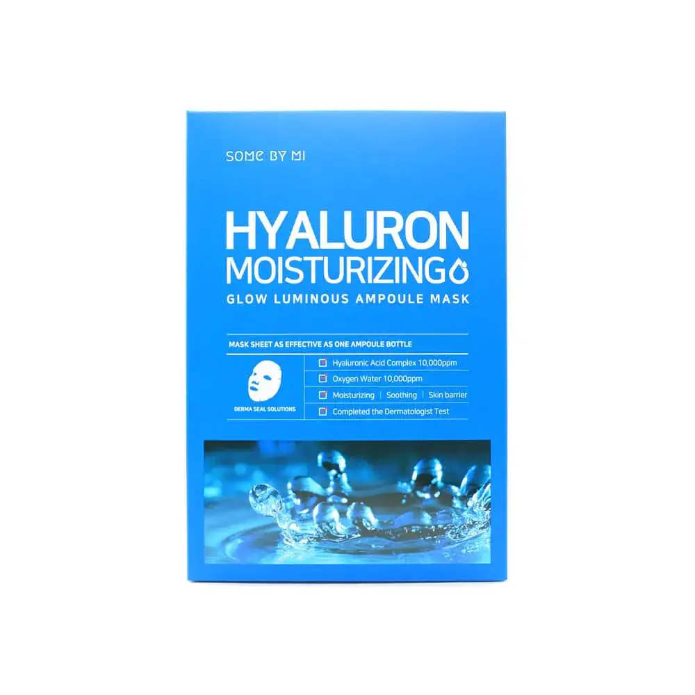 Glow Luminous Ampoule Mask Hyaluron Moisturizing